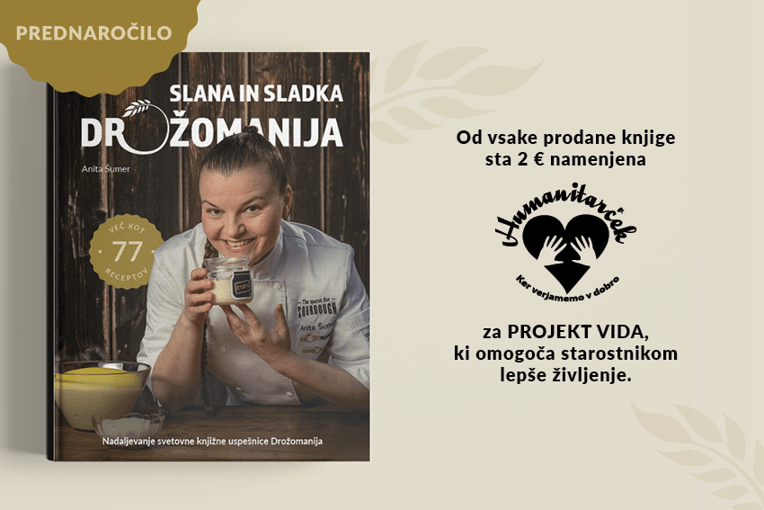 PREDNAROČILO: SLANA IN SLADKA DROŽOMANIJA - nadaljevanje svetovne knjižne uspešnice Drožomanija [CLONE]